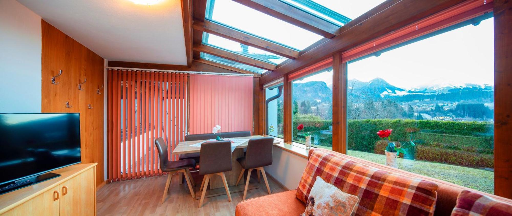 Ferienwohnung Saalbach Фібербрунн Екстер'єр фото