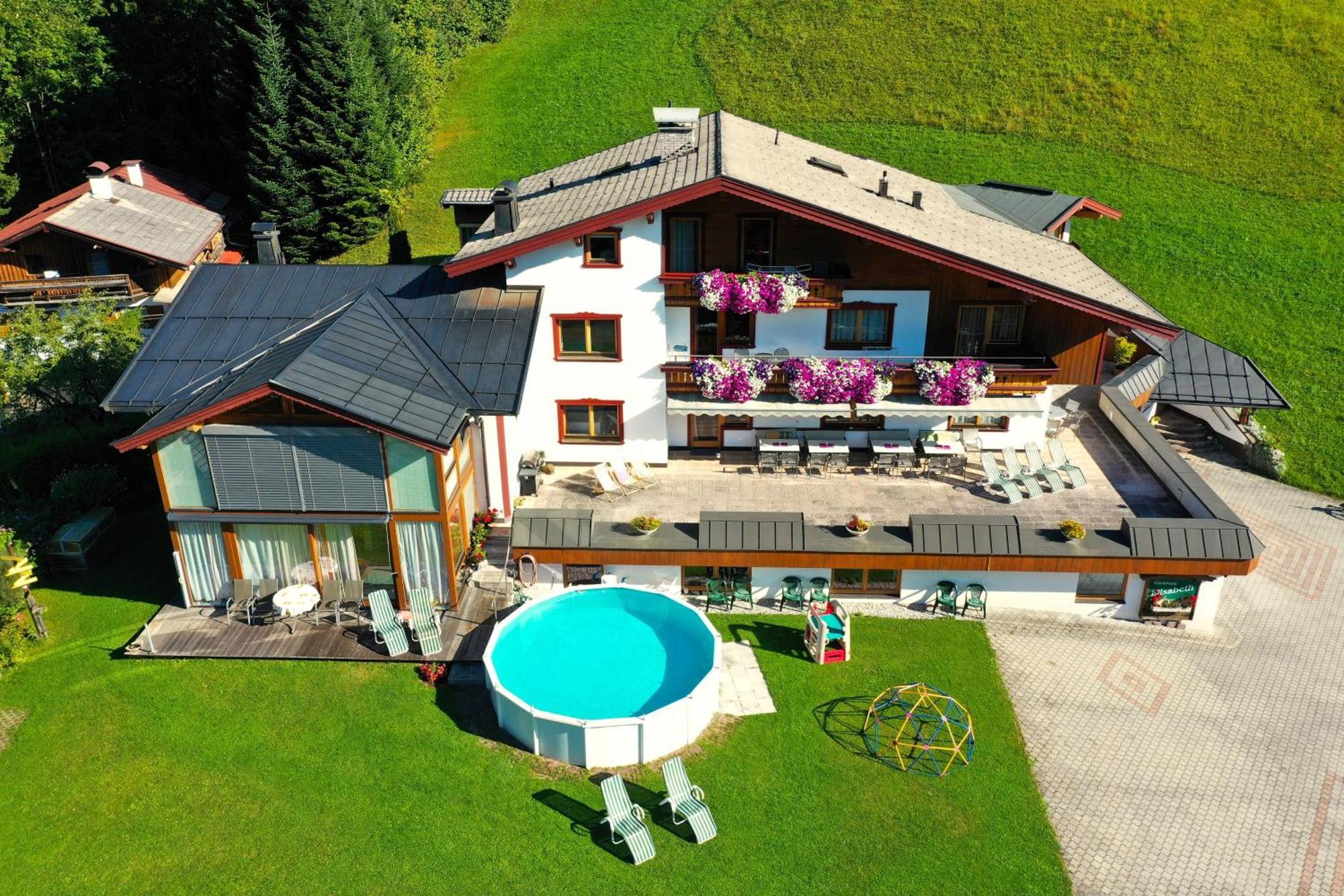 Ferienwohnung Saalbach Фібербрунн Екстер'єр фото