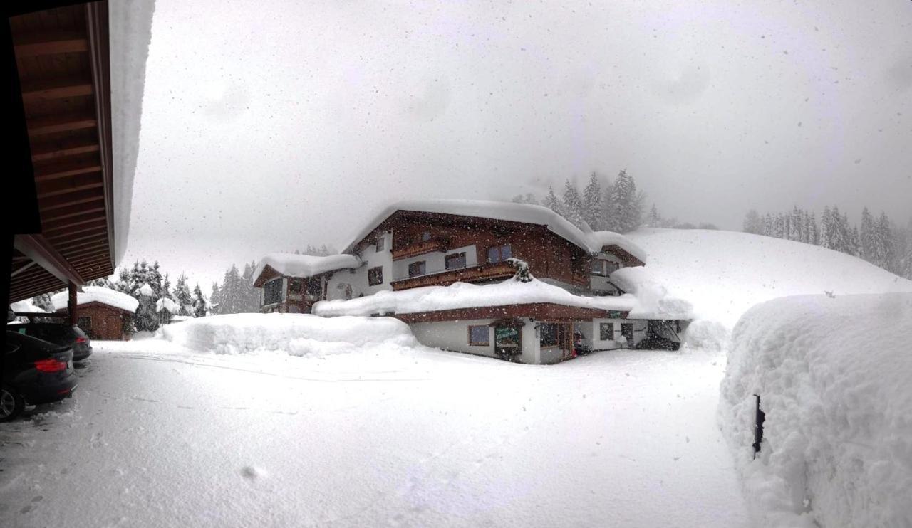 Ferienwohnung Saalbach Фібербрунн Екстер'єр фото
